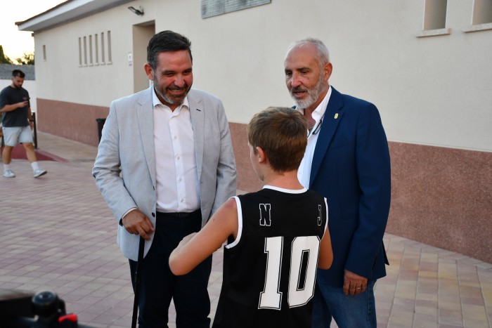 26072025 Romera inaugura Área Deportiva Polivalente en Pantoja 8