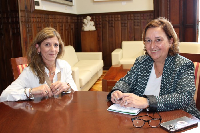 Imagen de Cedillo reunión con alcaldesa de Ontígola