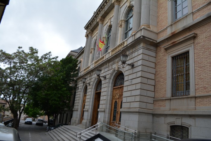 Foto de la fachada principal de la Diputación de Toledo