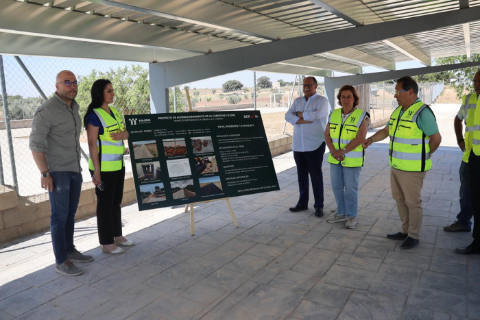 01062026 Cedillo y Lominchar visitan obras carreteras provinciales de la comarca de La Mancha 2