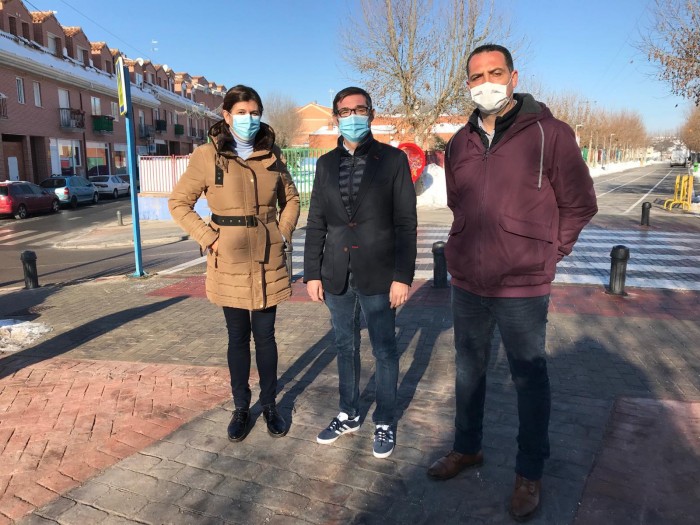 Fernando Muñoz foto visita Yeles nevadas