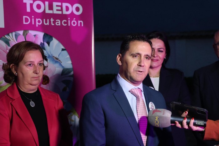 Imagen de Francisco López en la Gala del Festival Fuertes de la Diputación