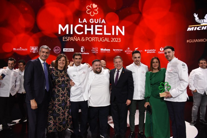 Imagen de Álvaro Gutiérrez en la Gala Michelín