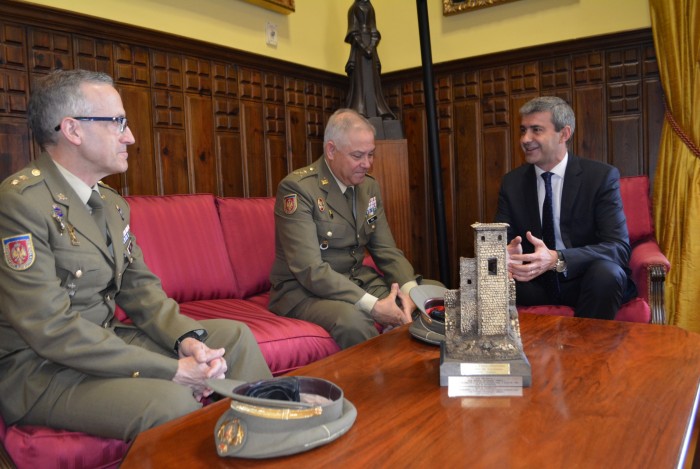 Un momento de la audiencia en la Diputación de Toledo