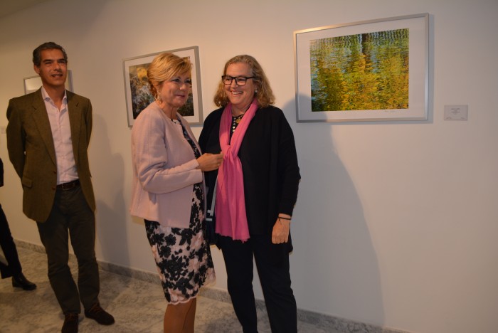 Imagen de María José Gallego con Enrique Andrada y Mónica Gurrea