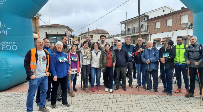 Ana Gómez en la salida de la Ruta 