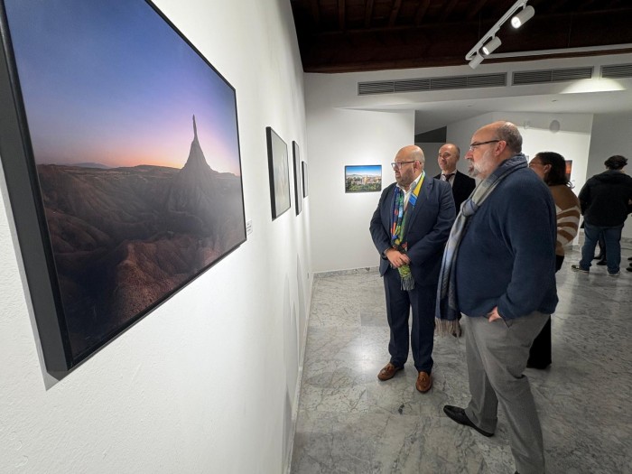 Imagen de  Arribas y Salas en la exposición
