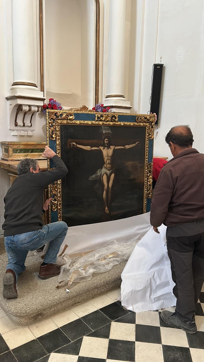 Imagen de Restauración obras sacras en Santa Ana de Pusa y La Torre de Esteban Hambrán