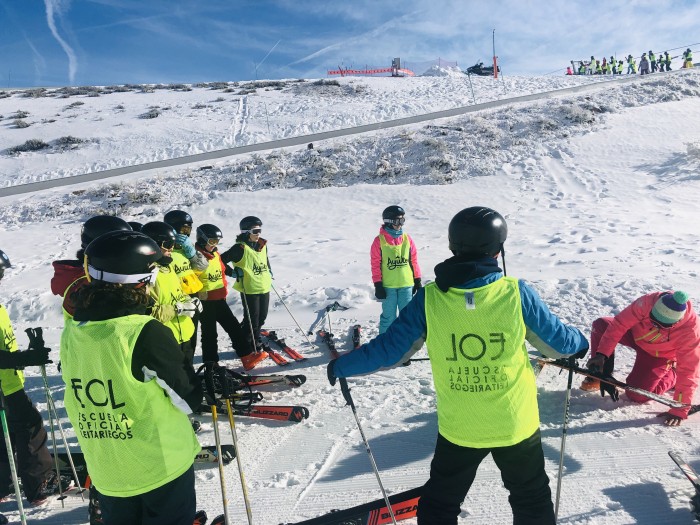 Actividad en la nieve (Archivo)