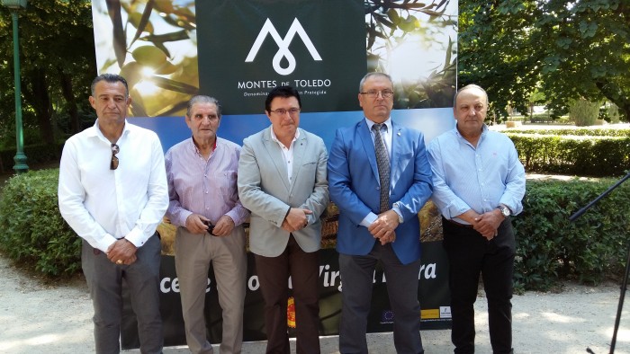 Rafael Martín en la jornada de promoción del aceite de oliva virgen extra de Toledo