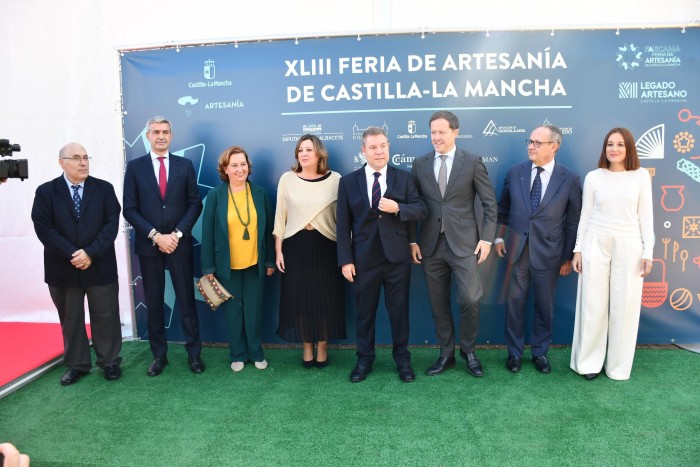 Imagen de Cedillo en la inauguración de Farcama