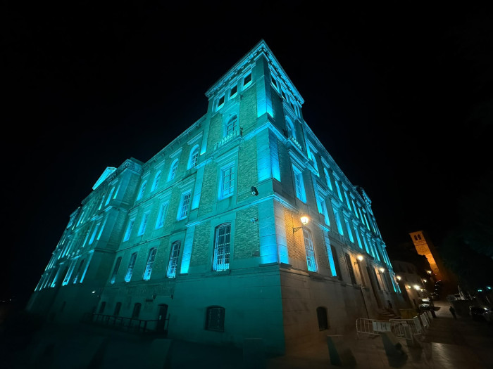 19102026 La Diputación de Toledo iluminará el Palacio Provincial visibilidad causas sociales