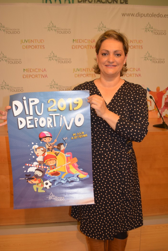 Imagen de María Ángeles García presenta el Dipudeportivo