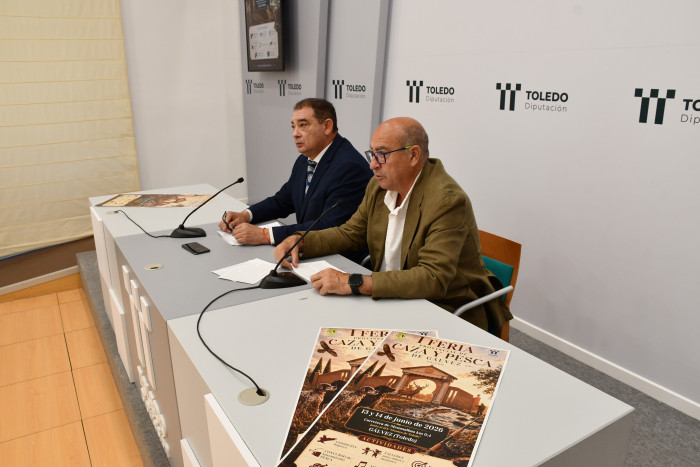 José Eugenio del Castillo y Manuel Fernández en la presentación