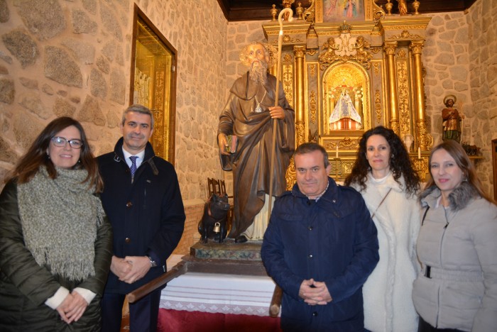 Imagen de Álvaro Gutiérrez en las fiestas de San Antón de Cuerva