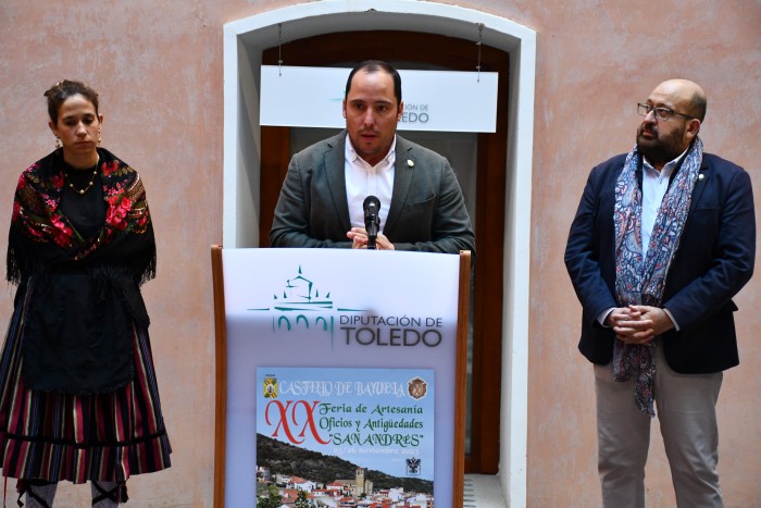 Intervención del alcalde de Castillo de Bayuela, Gregorio García