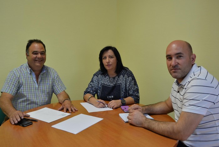 Imagen de José Luis Fernández, Elisa Fernández y José Manuel Martín