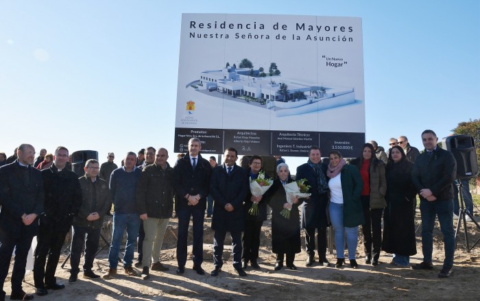 Imagen de Álvaro Gutiérrez 1ª piedra residencia Mejorada