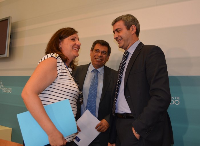 Imagen de Álvaro Gutiérrez, Patricia Franco y Javier Nicolás