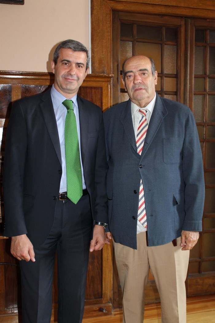 Imagen de El presidente de la Diputación de Toledo junto a José Ramón Jarones