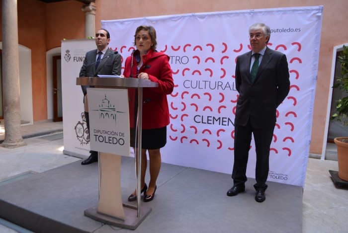 María Ángeles García en la presentación de actividades Año Cisneros
