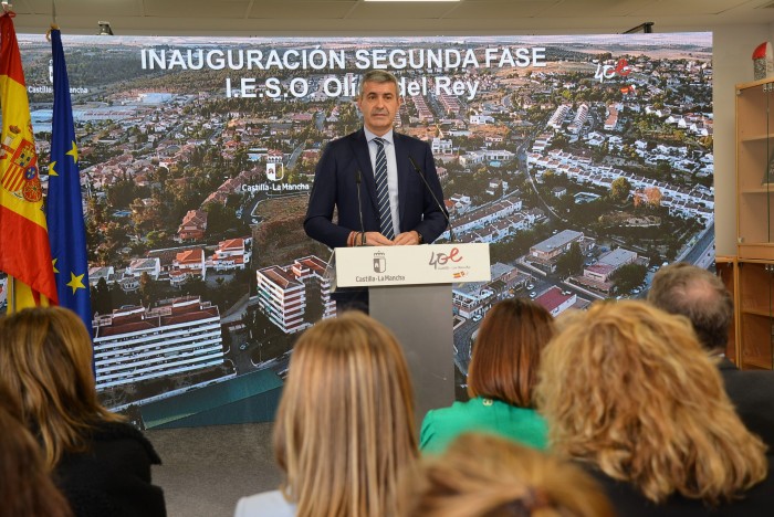 Álvaro Gutiérrez interviene en el acto