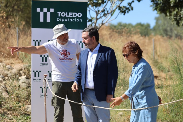 23092025 Romera visita el yacimiento de Guarrazar 1