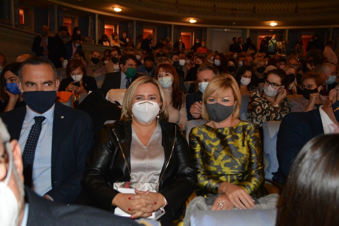 Imagen de María José Gallego en la Gala Premios solidarios ONCE