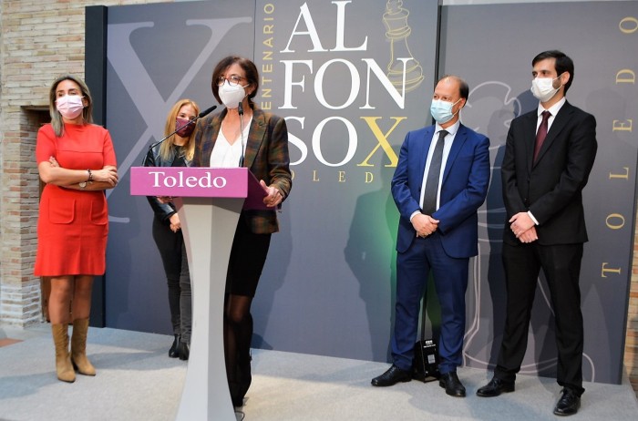 Ana Gómez en la presentación