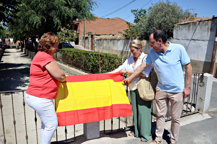Cedillo, Guerrero y García en Menasalbas