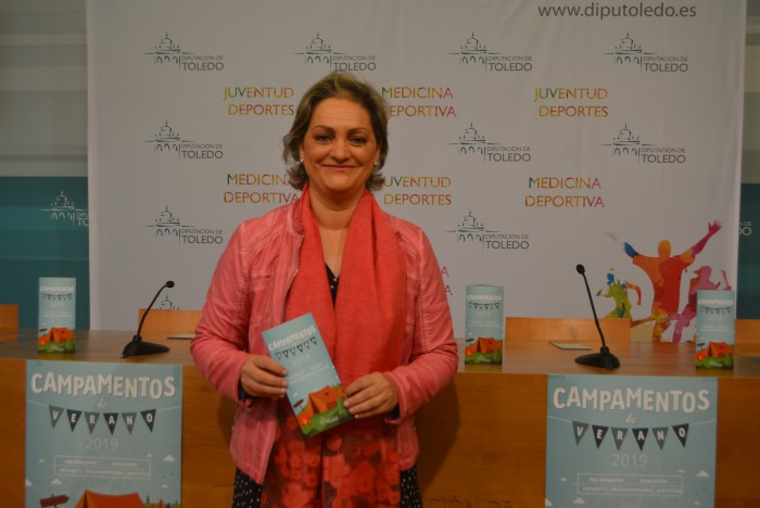 María Ángeles García informa de los campamentos de verano de la Diputación para 2019