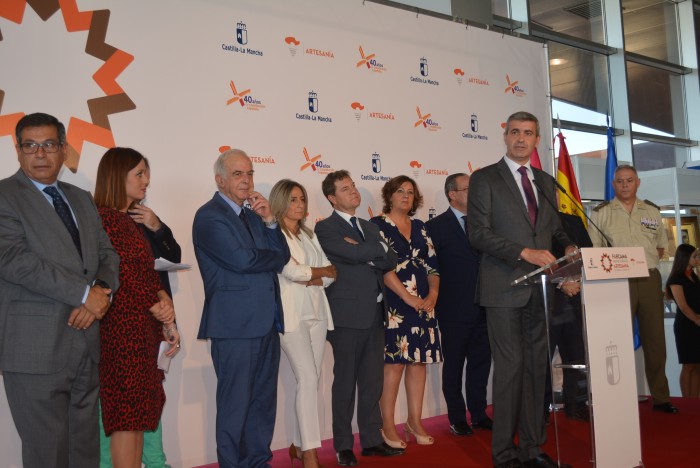Álvaro Gutiérrez durante su intervención en la inauguración de Farcama 2018