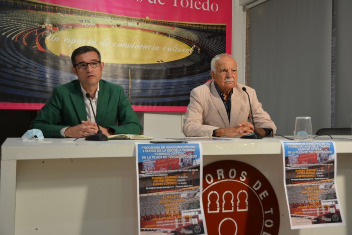 Rueda de prensa sobre el programa de inauguración de la escuela taurina en su nueva sede