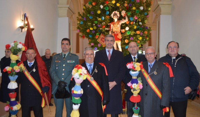 Imagen de Álvaro Gutiérrez y Ángel de Vega en las fiestas patronales de Cabañas de Yepes