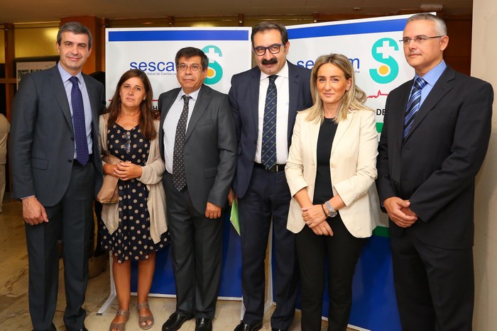Álvaro Gutiérrez en la presentación del nuevo gerente del Complejo Hospitalario de Toledo