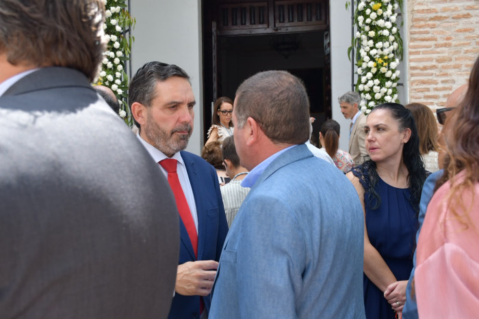 Joaquín Romera en las fiestas de Esquivias