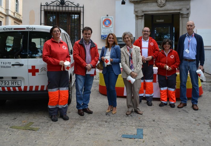 Imagen de Ángel Luengo en el Día de la Banderita