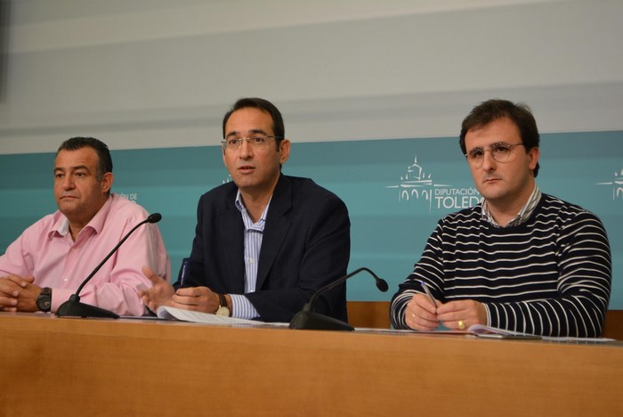 Imagen de Santiago García, Ángel Luengo y Rafael Martín