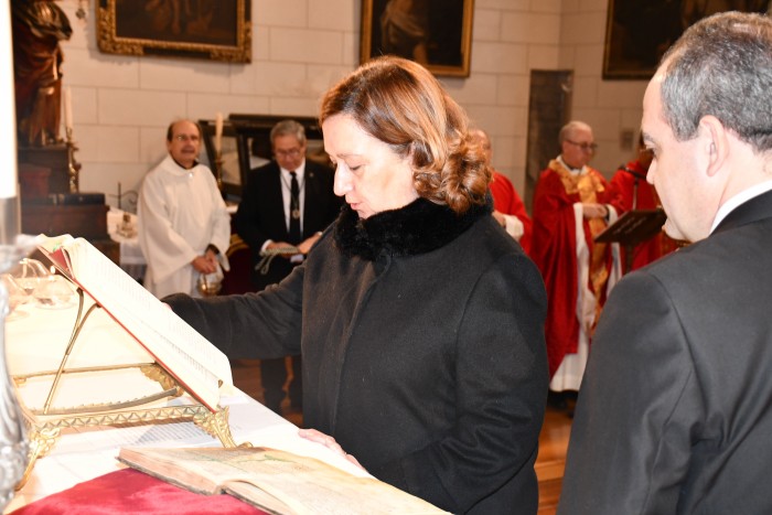 Imagen de La presidenta realiza el juramento en la celebración