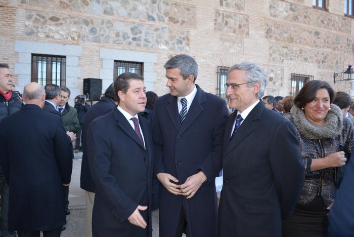 Imagen de Con el presidente de la JCCM