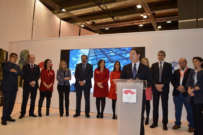 Imagen de Álvaro Gutiérrez inauguración FITUR