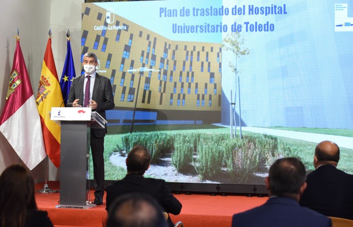 Acto en el Palacio de Fuensalida, sede del Gobierno regional