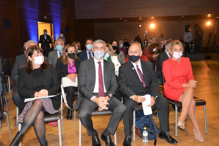Imagen de Álvaro Gutiérrez en el acto de ciudades alfonsíes