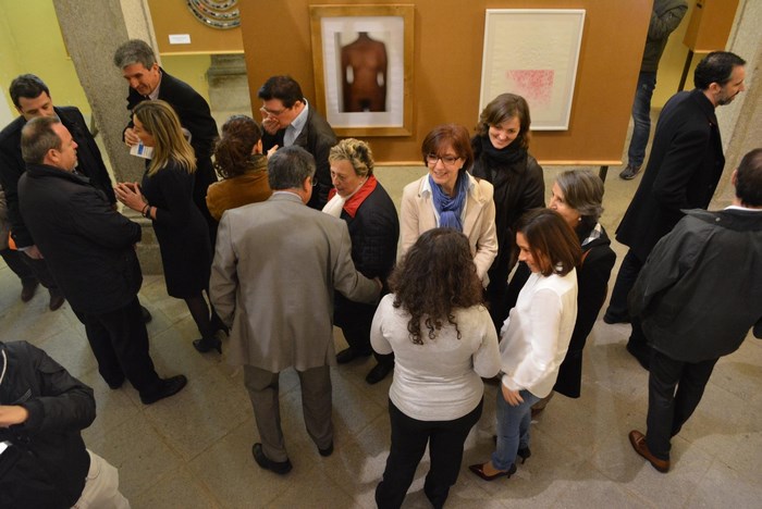 Imagen de Ana María Gómez en la exposición