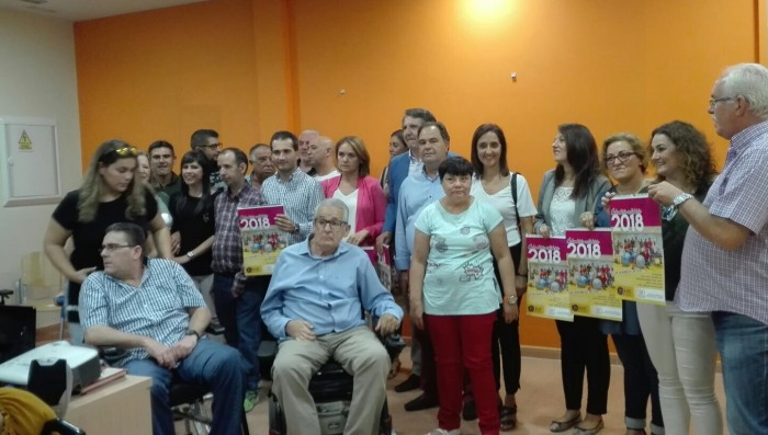 Presentación calendario solidario Cocemfe Talavera