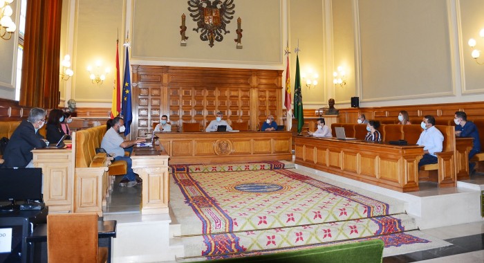 Foto de archivo de una reunión del Gobierno provincial