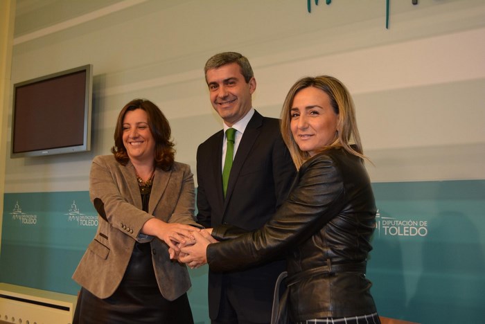 Imagen de Firma convenio Casa del Mapa