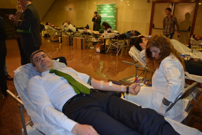 Imagen de Álvaro Gutiérrez ha participado en el VIII Maratón de Donación de Sangre de Toledo