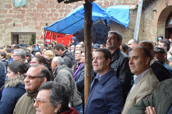 Álvaro Gutiérrez, Emiliano García-Page y Juan Antonio Morcillo en las Jornadas Medievales de Oropesa