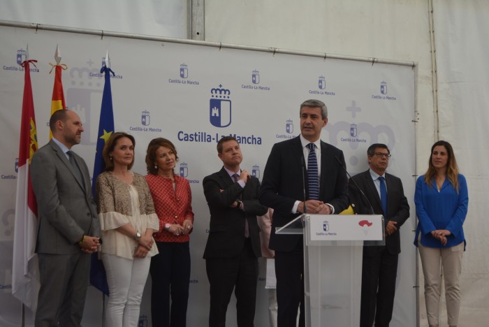 Álvaro Gutiérrez interviene en el acto de inauguración del centro ocupacional de Talavera